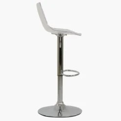 Amazon Clear Acrylic Chrome Base Bar Stool -Furniture Specialty Store amazon clear 3