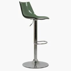 Amazon Smoke Acrylic Chrome Base Bar Stool -Furniture Specialty Store amazon smoke 2 1