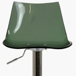 Amazon Smoke Acrylic Chrome Base Bar Stool -Furniture Specialty Store amazon smoke 5