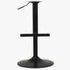 Replacement Bar Stool With Circle Base And T-Bar Footrest Black