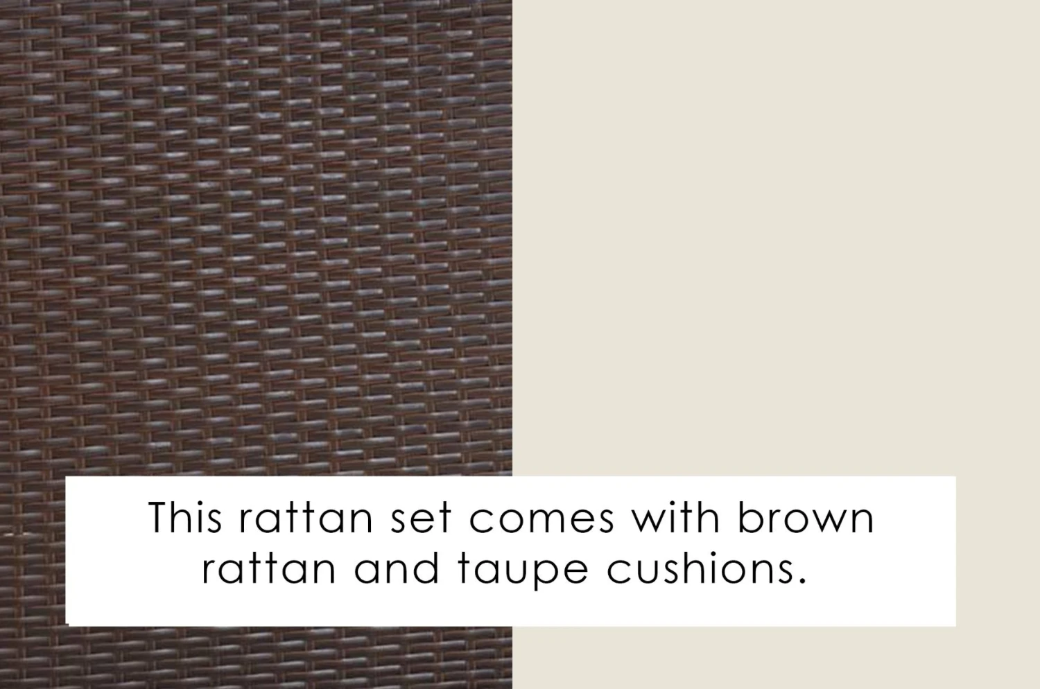 Jerez 2 Seater Garden Rattan Circle Sofa Set With Table Brown 3 Jerez 2 Seater Garden Rattan Circle Sofa Set With Table Brown