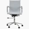 Casino Grey Fabric Swivel & Recline Office Chair With Arms -Furniture Specialty Store casino light grey 1