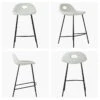 Clara Cream Boucle Black Leg Kitchen Stool -Furniture Specialty Store clara cream black 5