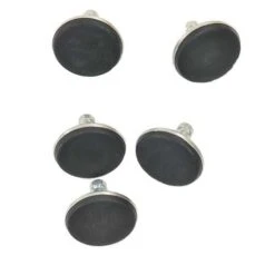 Office Chair Flat Castor Feet (pack Of 5) -Furniture Specialty Store flat casters white out