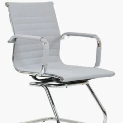 Howden Grey Fabric Office Chair Without Wheels 10 Howden Grey Fabric Office Chair Without Wheels -Furniture Specialty Store howden light grey 5