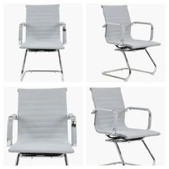 Howden Grey Fabric Office Chair Without Wheels 11 Howden Grey Fabric Office Chair Without Wheels -Furniture Specialty Store howden light grey white