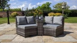 Jerez 2 Seater Rattan Sofa Set Grey -Furniture Specialty Store jevez 2 seater 7 1