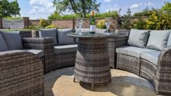 Jerez 6 Seater Rattan Sofa Set & Table Grey -Furniture Specialty Store jevez 6 seater 5