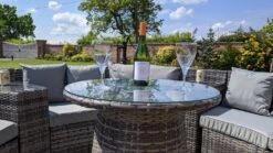 Jerez 6 Seater Rattan Sofa Set & Table Grey -Furniture Specialty Store jevez 6 seater 7