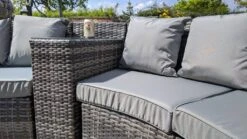 Jerez 6 Seater Garden Rattan Circle Sofa Set With Table Black -Furniture Specialty Store jevez 6 seater 9 2