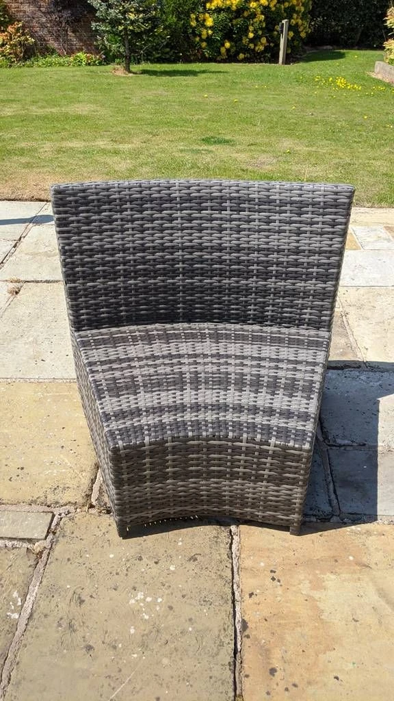 Jerez 2 Seater Garden Rattan Circle Sofa Set With Table Brown 12 Jerez 2 Seater Garden Rattan Circle Sofa Set With Table Brown - Image 10