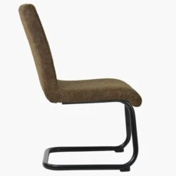 Kendal Antique Brown Leather Dining Chair -Furniture Specialty Store kendal antique brown 3