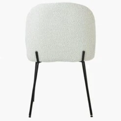 Merino Cream Boucle Dining Chair -Furniture Specialty Store merino cream 4