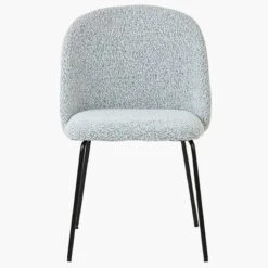 Furniture Specialty Store 39 Merino Grey Boucle Dining Chair