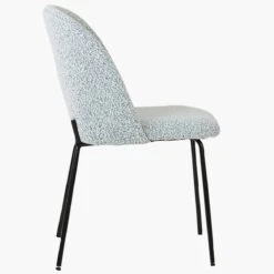 Merino Grey Boucle Dining Chair -Furniture Specialty Store merino grey 3 1