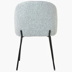 Merino Grey Boucle Dining Chair -Furniture Specialty Store merino grey 4 1