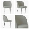 Montadale Cream Boucle Modern Dining Chair With Chrome Legs 1 Montadale Cream Boucle Modern Dining Chair With Chrome Legs -Furniture Specialty Store montdale cream boucle chrome 4
