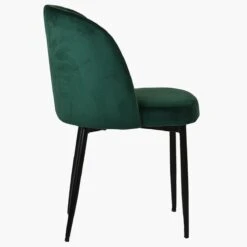 Montadale Green Velvet Dining Chair With Black Legs 10 Montadale Green Velvet Dining Chair With Black Legs -Furniture Specialty Store montdale green black leg 2