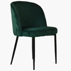 Montadale Green Velvet Dining Chair With Black Legs 9 Montadale Green Velvet Dining Chair With Black Legs -Furniture Specialty Store montdale green black leg 3