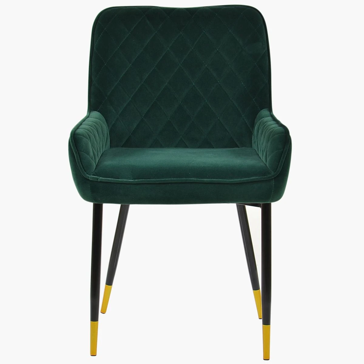 Opus Side Green Velvet Dining Chair With Black Gold Legs 3 Opus Side Green Velvet Dining Chair With Black Gold Legs
