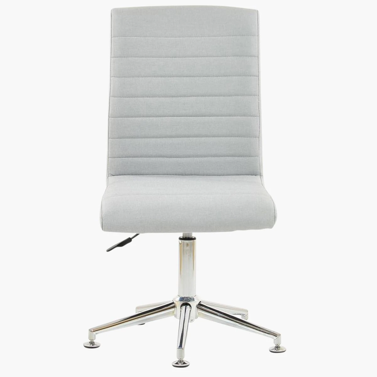 Ripple Grey Fabric Dining Chair With High Backrest 3 Ripple Grey Fabric Dining Chair With High Backrest