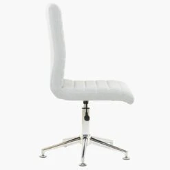 Ripple Grey Fabric Dining Chair With High Backrest 8 Ripple Grey Fabric Dining Chair With High Backrest -Furniture Specialty Store ripple light grey fabric 3