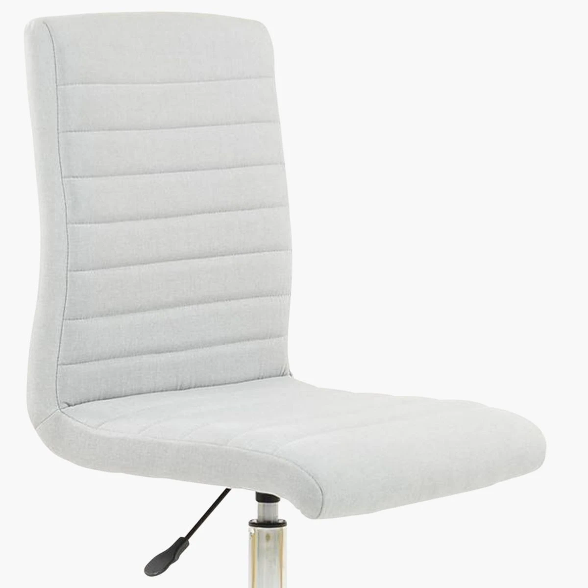 Ripple Grey Fabric Dining Chair With High Backrest 5 Ripple Grey Fabric Dining Chair With High Backrest - Image 3