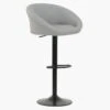 Rue Grey Faux Leather Barstool With Arms -Furniture Specialty Store rue grey 1