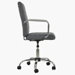Ryder Dark Grey Fabric Swivel Home Office Chair -Furniture Specialty Store ryder dark grey fab 3