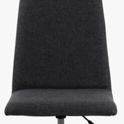 Skylar Dark Grey Fabric Small Home Swivel Office Chair -Furniture Specialty Store skylar charcoal 5